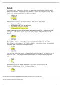 Northern Kentucky University FIN 605 Quiz 2 Answered Fall 2024.