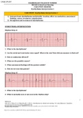 Case NR 341 CASE STUDY Dysrhythmia Interpretation 1