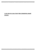 5 CHD HESI RN CASE STUDY PEDI CONGENITAL HEART DISEASE