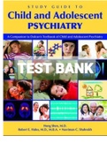 TEST BANK FOR Dulcan’s Textbook of Child and Adolescent Psychiatry