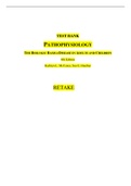 TEST BANK PATHOPHYSIOLOGY THE BIOLOGIC BASIS 4 DISEASE IN ADULTS AND CHILDREN 8th Edition Kathryn L. McCance, Sue E. Huether