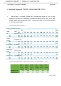 SOC 200 - Case Study Report 1: THREE JAYS CORPORATION   ( A+ GRADED 100% VERIFIED) LATEST 2022