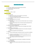 MULTIDIMENSIONAL CARE IV/MDC4 FINAL STUDY GUIDE COMPLETE SOLUTION GRADED A