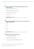 University of British ColumbiaNURS MISCHLT 306V Topic 4 Quiz with 100% correct answers