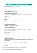    Brenda James I Human Mangement Plan NURS6531 NURS6531 Adele Spencer I Human  Management Plan  Primary Diagnosis and ICD-10 code: G35  Additional laboratory and diagnostic tests: Initial: Brain MRI, Cervical Spine MRI, Cerebrospinal Fluid (CSF) analysis