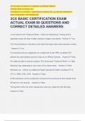 3CX BASIC CERTIFICATION EXAM ACTUAL EXAM 60 QUESTIONS AND CORRECT DETAILED ANSWERS