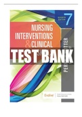 Nursing Interventions and Clinical Skills 7th Edition Potter TBW