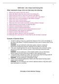 NURS 6015 - Exam 2 Study Guide.