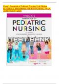 Wong's Essentials of Pediatric Nursing 11th Edition by Marilyn J. Hockenberry PhD RN PPCNP-BC FAAN (Author)latest Update