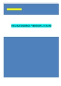 HESI MEDSURGE VERSION 2 EXAM