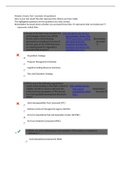 Exam (elaborations) ACQ 202 (ACQ202)ACQ 202 Module 2 Exam Test Bank; answered_ Already graded A. 