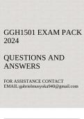 GGH1501 Exam pack 2024(Questions and answers)