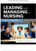 TEST_BANK_FOR_LEADING_AND_MANAGING_IN_NURSING_7TH_EDITION_BY_YODER_WISE__CHAPTERS_1_30__COMPLETE SOLUTION REVISED EDITION LATEST UPDATE  .