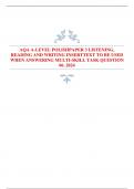 AQA A-LEVEL POLISH PAPER 3 LISTENING,  READING AND WRITING INSERTTEXT TO BE USED  WHEN ANSWERING MULTI-SKILL TASK QUESTION 06. 2024