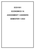 ECS1501 ASSIGNMENT 1 SOLUTIONS SEMESTER 1 YEAR 2022