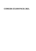 COM1501 EXAM PACK 2021.