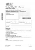 OCR GCSE Media Studies  (J200_01) Question paper_ June 2024