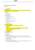 Know presentation, DX and Management Diagnoses List VISE 25 DX