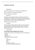 Samenvatting  CBR Autotheorie B