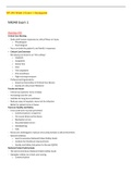 NR 340 Week 3 Exam 1 Study guide  Latest