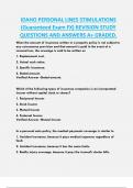 IDAHO PERSONAL LINES STIMULATIONS  (Guaranteed Exam FX) REVISION STUDY  QUESTIONS AND ANSWERS A+ GRADED