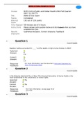 Exam (elaborations) HLTH 3115 Final Exam – Question And Answers (GRADE A) HLTH 3115 Final Exam – Question And Answers HLTH 3115 Final Exam – Question And Answers