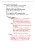 cardiac disorders Summary