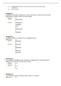 G150 PHA1500-Module 01 Quiz-G150PHA1500 Section 14 Structure and Function of the Human Body, Rasmussen College Of Nursing