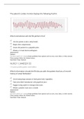 NURS 211 - LifeSpan1 - Midterm. Questions and Answers