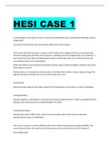 NURSING  HESI Case Latest Version ,Hesi RN Case Studies Management of a Medical Unit, RN Case Studies