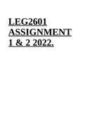 LEG2601 - Legal Aspects Of Environmental Management_Exam.