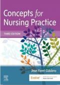 Test Bank Concepts for Nursing Practice (4TH Ed) by Jean Giddens 2024