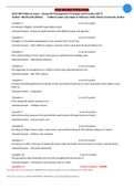 Exam (elaborations) BUSI 409 MIDTERM EXAM 1 QUESTIONS WITH COMPLETE SOLUTIONS GRADE A According to Higgins, nonprofit organizations have: Managers of nonprofit organizations must measure their success by: This method relates to the actions necessary to im