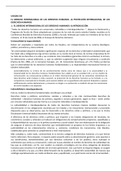 EL DERECHO INTERNACIONAL DE LOS DERECHOS HUMANOS. LA PROTECCIÓN INTERNACIONAL DE LOS DERECHOS HUMANOS.