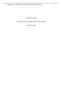 Summary Community Disaster and Referral Plan for Navarro County COUC604.docx COUC604 Community Disaster and Referral Plan for Navarro County Liberty University Referral List 3 Food & Financial Assistance 3 Childcare Facilities 4 Table of Contents