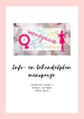 info- en behandelplan menopauze