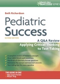 Pediatric Success- A Q&A Review Applying Critical Thinking to Test Taking, 2nd Edition - Beth Richa