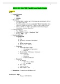 Chamberlain College of Nursing: BIOS 255 Final Exam (2 Versions, Latest - 2022) / BIOS255 Final Exam / BIOS 255 A & P III Final Exam: Anatomy and Physiology III with Lab |100% Correct Answers, Already Graded “A”|