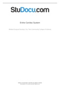 MED SURG NURS CARDIAC SYSTEM