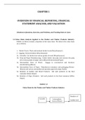 Financial Reporting, Financial Statement Analysis and Valuation A Strategic Perspective, Wahley - Solutions, summaries, and outlines.  2022 updated