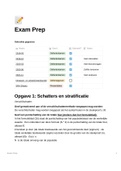 Samenvatting op basis van oude tentamens en sheets