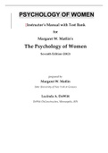 The Psychology of Women