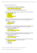 NU 402 OB Escape Room Study Guide Exam 4