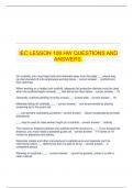 IEC LESSON 108 HW QUESTIONS AND ANSWERS.