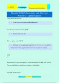 Florida TLSAE Questions and Correct Answers | Latest Update