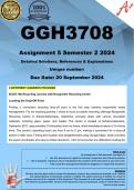 GGH3708 Assignment 5 (COMPLETE ANSWERS) Semester 2 2024 - DUE 20 September 2024