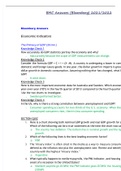 Exam (elaborations) BMCAnsBLOOMBERG 