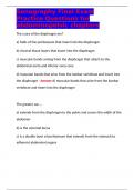 Sonography Final Exam Practice Questions for abdominopelvic chapters