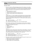 Chapter 8: Hemodynamic Monitoring Test Bank