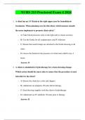 		NURS 213 Proctored Exam 4 2024 questions and answers ( verified answers )